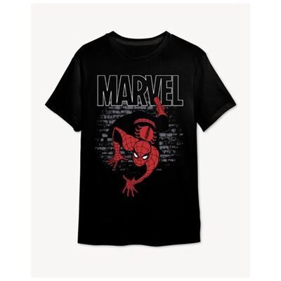 T-Shirt Marvel Spider-Man - Preto - Tamanho S - Superplay Discount