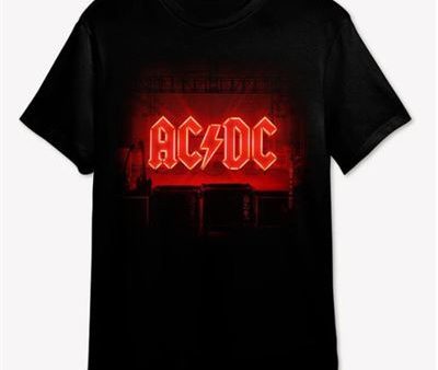 T-Shirt AC DC Power Up Amp - Preto - Tamanho L - Superplay Sale