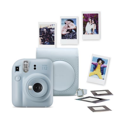 Máquina Fotográfica Instantânea Fujifilm Instax Mini 12 - Azul For Cheap