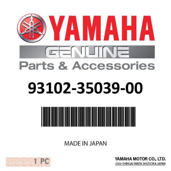 Yamaha 93102-35039-00 - Oil seal Online Sale