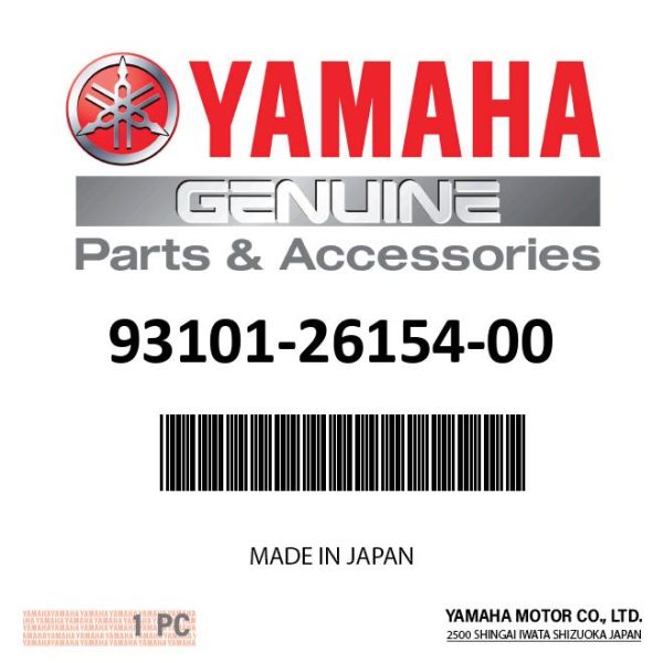 Yamaha 93101-26154-00 - OIL SEAL,S-TYPE Fashion